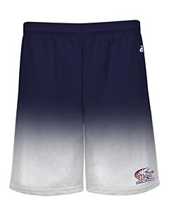 Badger - Youth Ombre Shorts - Embroidery - Future Stars-Navy