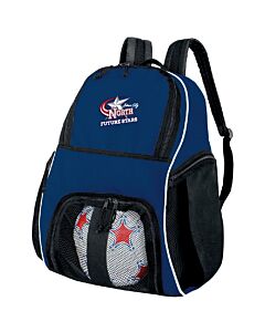 PLAYER BACKPACK - Embroidery - Future Stars-Navy/Black/White