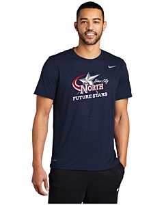 Nike Team rLegend Tee - Front Imprint - Future Stars-College Navy