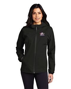 Port Authority ® Ladies Essential Rain Jacket - Embroidery - Future Stars-Deep Black