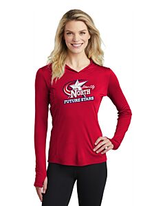 Sport-Tek ® Ladies PosiCharge ® Competitor ™ Hooded Pullover - Front Imprint - Future Stars