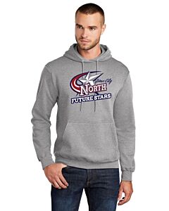 Port & Company® Core Fleece Pullover Hooded Sweatshirt - Front Imprint - Future Stars