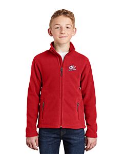 Port Authority® Youth Value Fleece Jacket - Embroidery - Future Stars-True Red