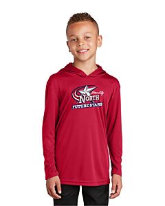 Sport-Tek ® Youth PosiCharge ® Competitor ™ Hooded Pullover - Front Imprint - Future Stars