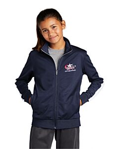 Sport-Tek ® Youth Tricot Track Jacket - Embroidery - Future Stars